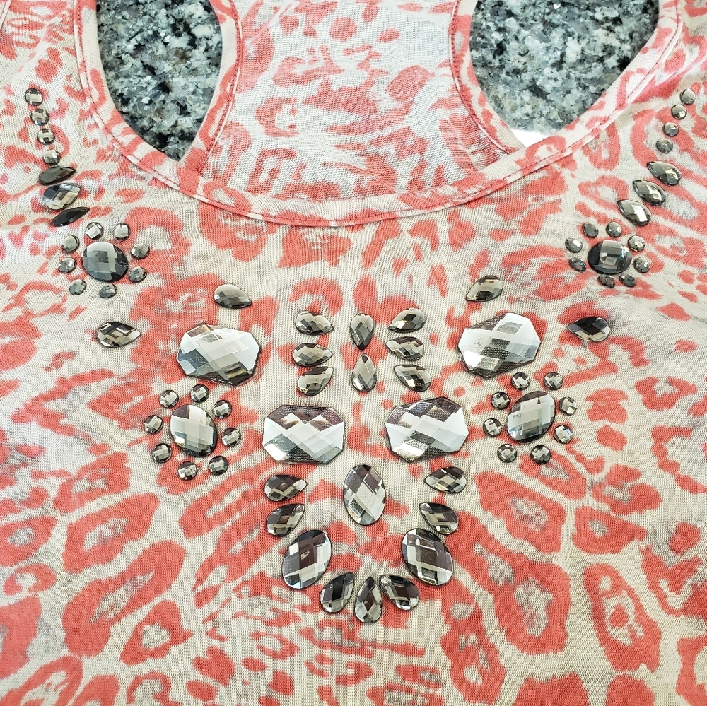 Stone Studded Tank - Picture 6 of 7